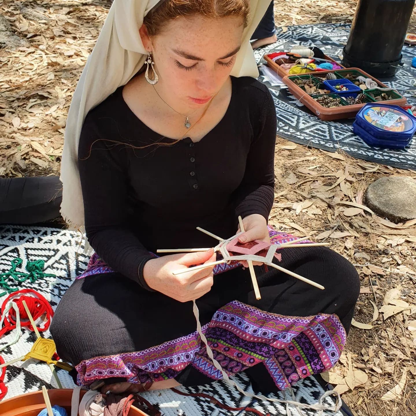 תמונות מסדנאות היצירה מהטבע