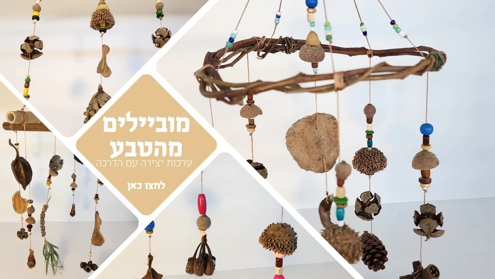 ערכות יצירה מהטבע
