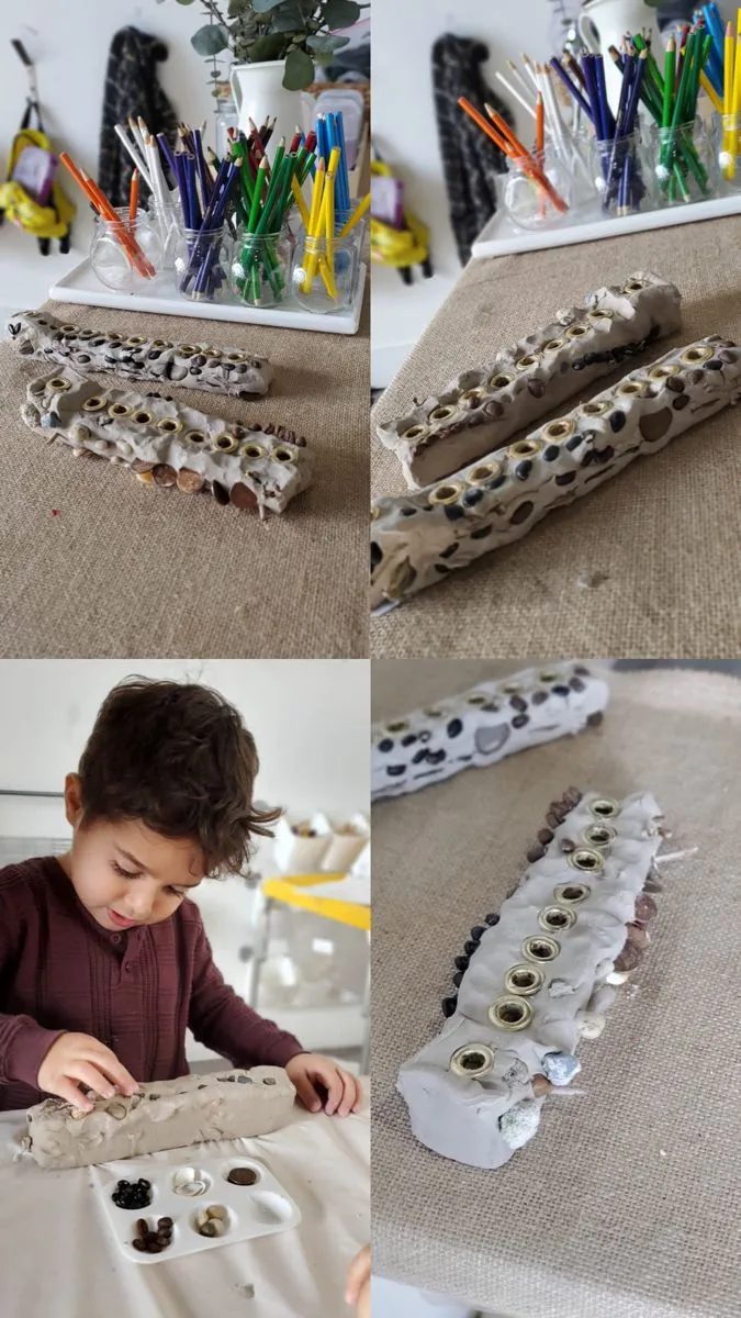 8 רעיונות ליצירת חנוכיות מהטבע